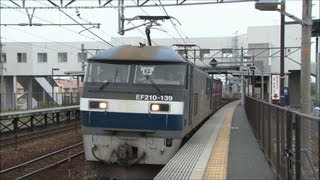 JR貨物 EF210-139号機 貨物列車5071レ 北長瀬駅 2012.5