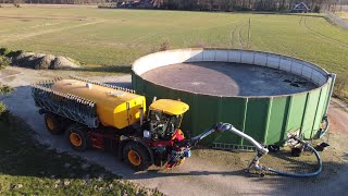 Gülleausbringung 2022 mit einem Vredo Selbstfahrer im südlichen Emsland