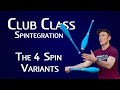 Club Juggling Tutorial - Learn the 4 Spin Variants - Spintegration Series