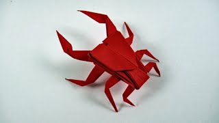 How to make Origami Crab 🦀 Easy Origami Crab Tutorial (2020)