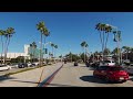 Driving California's Sunset from Long Beach to Redondo Beach via Huntington Beach