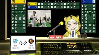 【阪神村上が超進化！！】村上プロ初勝利初完封が衝撃すぎた！WBC代表対決制し近本が決勝タイムリー３ベースで阪神連敗ストップ