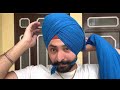 wattan wali pagg sikh turban tutorial how to tie punjabi turban mann khudh ਪੱਗ pagdi vaar