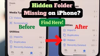 Fixed: Hide Photos Option Missing in iPhone! [How to Show]