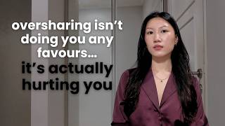 stop oversharing in 17 minutes | 7 habits that will SAVE your reputation