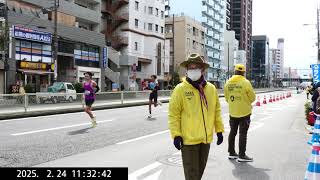 4K編集 大阪マラソン2025 37.2km過ぎ　その１