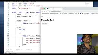 reactjs conditional classes..|reactjs |html |css