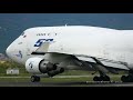 4k caution windshear awesome late go around ruby star 747 412 bcf barcelona el prat