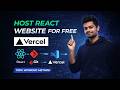 How to Deploy React App on Vercel | React App Hosting Using GitHub (Step-by-Step 2026)