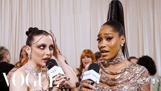 Keke Palmer Feels Close to Her Marc Jacobs Sisters | Met Gala 2024 With Emma Cha