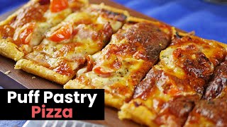 Simply Amazing Puff Pastry Pizza