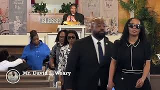 Mr David L. Weary Funeral Service.