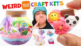 GUKA Craft?! Testing 3 Temu Craft Kits from Unicorns to Sticker DIY Machines