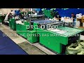 DRQ-KD1000 Automatic Double Lane Courier/Express Bag Making Machine with Hot Melt Glue Device