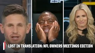 LOST IN TRANSLATION 🗣️ Owners Meeting Edition: Harbaugh, Pierce & Tomlin | NFL L