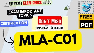 AWS MLA-C01| AWS Certified Machine Learning Engineer | Important Topics | Updated Course | Free PDF