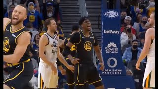 WILDEST ENDING! Final 2:00 of Warriors vs Jazz! Crazy Nail Biter!