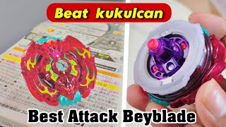 Beat kukulcan ! Best attack beyblade in beyblade burst evolution
