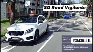 10may2021 bukit batok street 31 #SMS6111U mercedes gla180 kid sticking out of sun roof