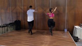 Adolfo y Tania ChaCha Footwork Shines Workshop @ Istanbul 2017