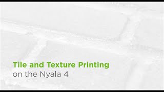 ExpertTopic: Texture and Tile Printing