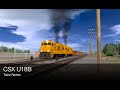 Trainz 2 Review for the CSX U18B Review