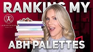 RANKING ALL OF MY ANASTASIA BEVERLY HILLS (ABH) EYESHADOW PALETTES