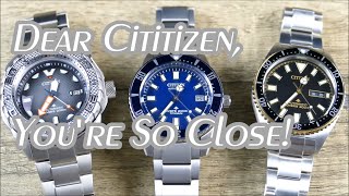 On the Wrist, from off the Cuff: (How to Improve) Citizen Promaster – NB6021-68L 'Challenge' Diver