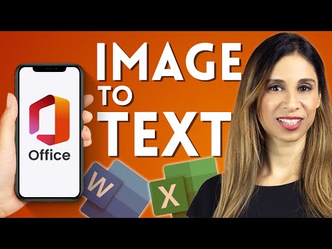 How to convert an image to Word or Excel Extract text from an image