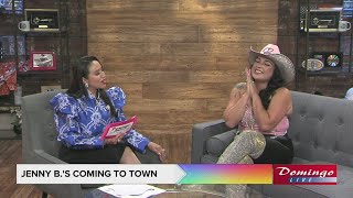 Jenny B. talks breaking into the Tejano industry on Domingo Live