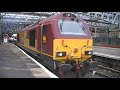 ews class 67 engine start up at edinburgh waverley