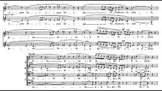 G  Verdi, Messa da requiem - Agnus Dei (score)