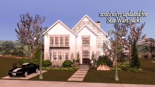 Sims4 Neutral Chic House | Download + CC | 模擬市民4 房屋下載 [UPDATED  2020.10.17]