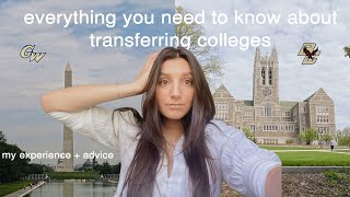 Transferring Colleges My Advice Experience