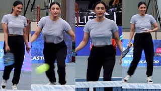 Aaj To Sabkuch Dikh Gaya 😱 B₹ALESS Akansha Ranjan Kapoor Playing Pickle Ball Championship