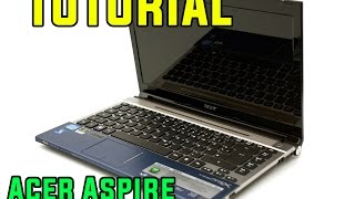 Tutorial : How to disassemble or remove the keyboard Acer Aspire 3830T 3830G 3830TG 4755 4755G