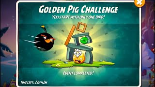 Angry Birds 2 Golden Pig Challenge Today With Bomb Blast No Use Gems #100125