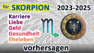 Transit des Planeten Saturn 2023 bis 2025 Vorhersagen für den Sternzeichen Skorpion