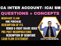 CA INTER ACCOUNT ICAI SM QUESTIONS+CONCEPTS MARATHON!