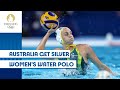 Australia Get Silver 🇦🇺 | Women's Water Polo | #Paris2024 Highlights