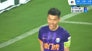 【中超联赛比赛集锦】【1080P】武汉三镇VS天津津门虎，Wuhan Three Towns VS Tianjin Jinmen Tigers，足球，中国足球