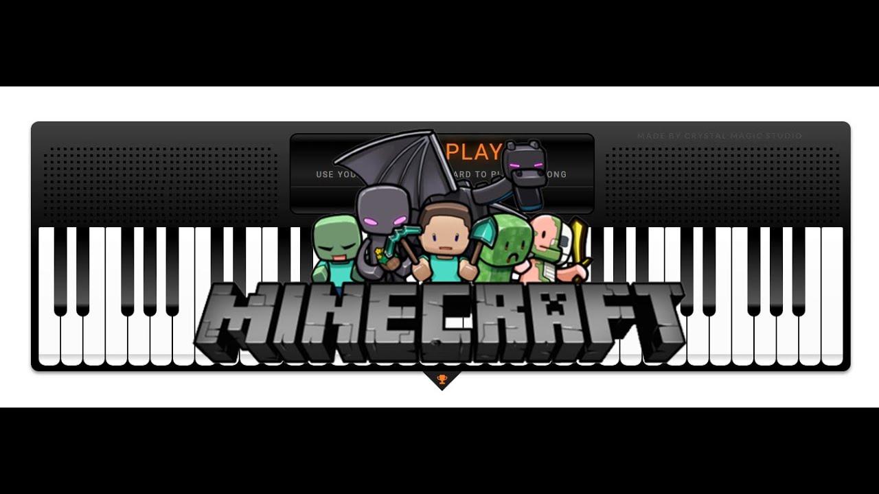 Minecraft Clark Virtual Piano Sheets Youtube