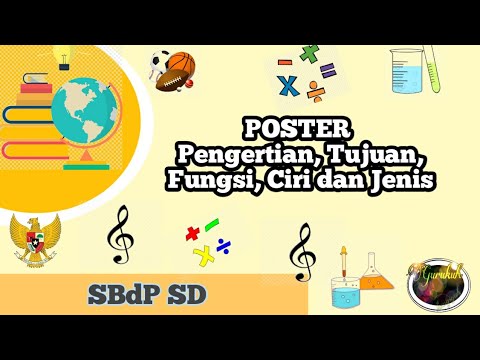 POSTER - Pengertian, Tujuan, Fungsi, Ciri Dan Jenis-Jenisnya ...