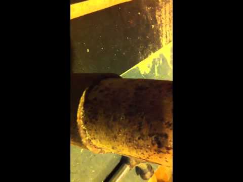 Building Pipe Fence 004 - Making a Coping Cut with a Chop S Building Pipe Fence 004 - Making a Coping Cut with a Chop S