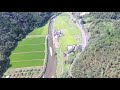 【ドローン空撮】長谷地区・田園風景（大分県豊後大野市犬飼町）