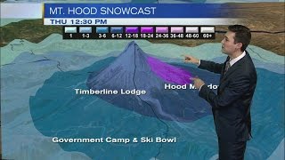 KOIN 6 Weather Forecast- Tuesday Night, January 12th, 2016