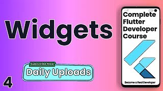 Flutter Tutorial for Beginners #4 - Widgets