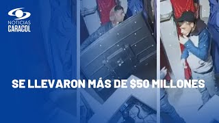 Ladrones en Bogotá entraron a tienda de vestidos de gala e hicieron millonario robo