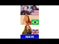 Who Sang It Better? Deja Vu (Brazil, United Kingdom, USA) #Shorts