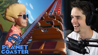 INTENS HOGE ROLLERCOASTER STRAALT ANGST UIT - Planet Coaster #10